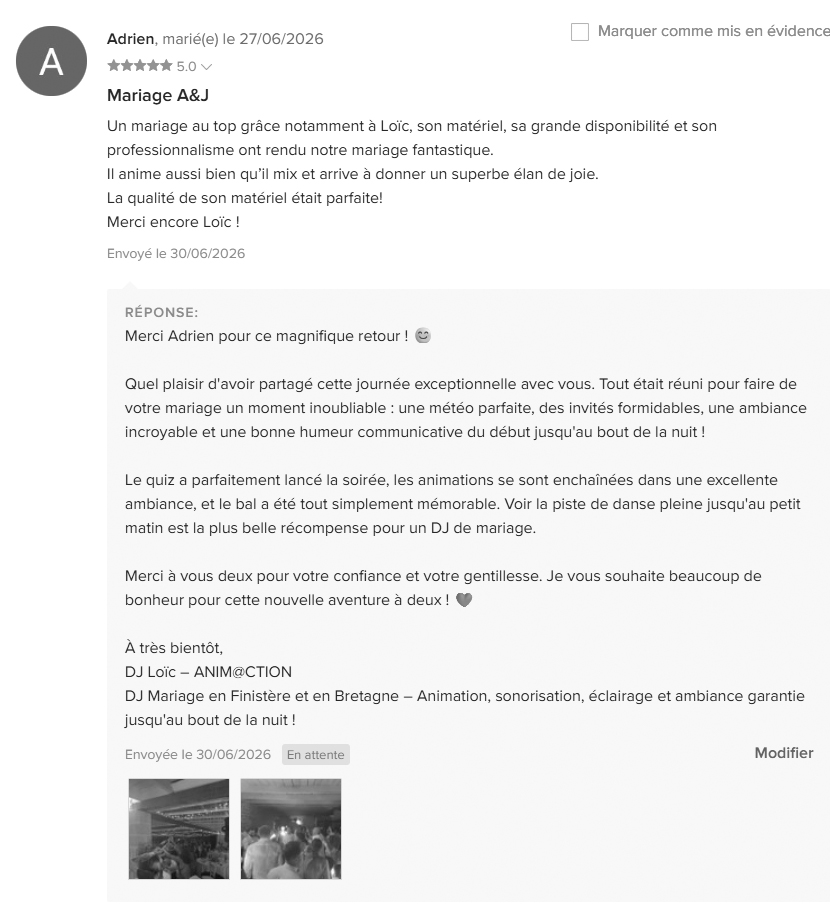ENCORE UN BEL AVIS