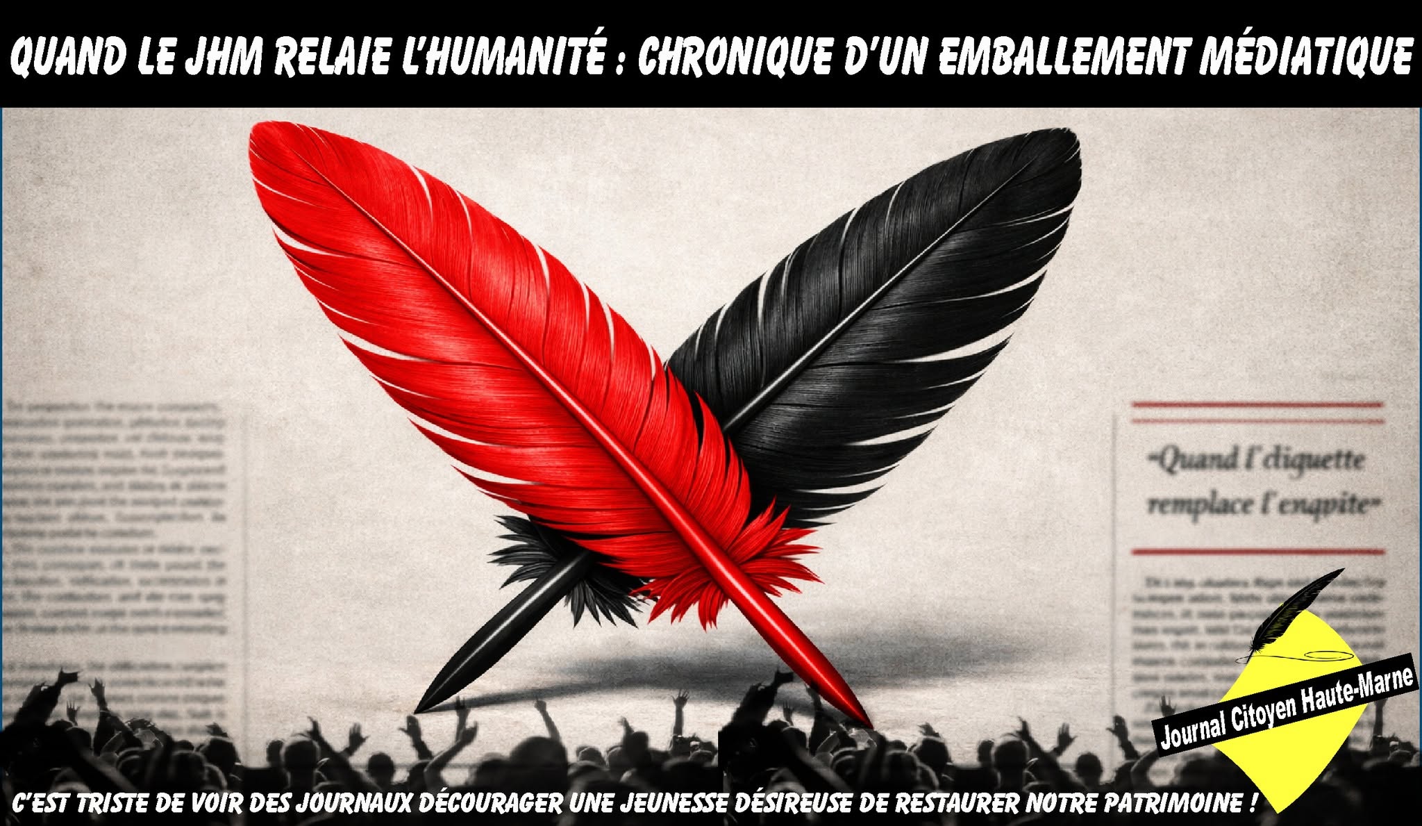 Quand le JHM relaie L’Humanité : chronique d’un emballement médiatique