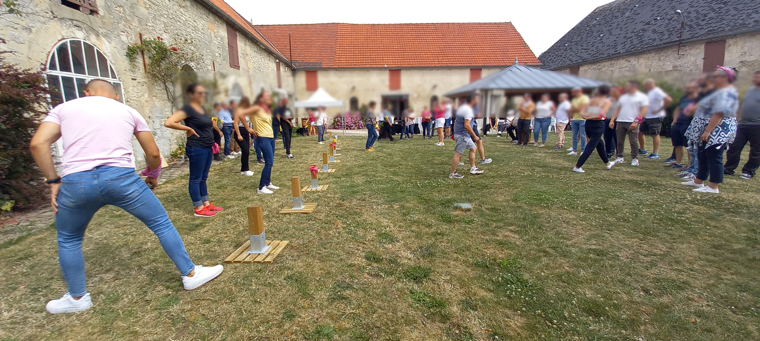 Animation cohesion entreprise 55pers sud oise la croisee des possibles