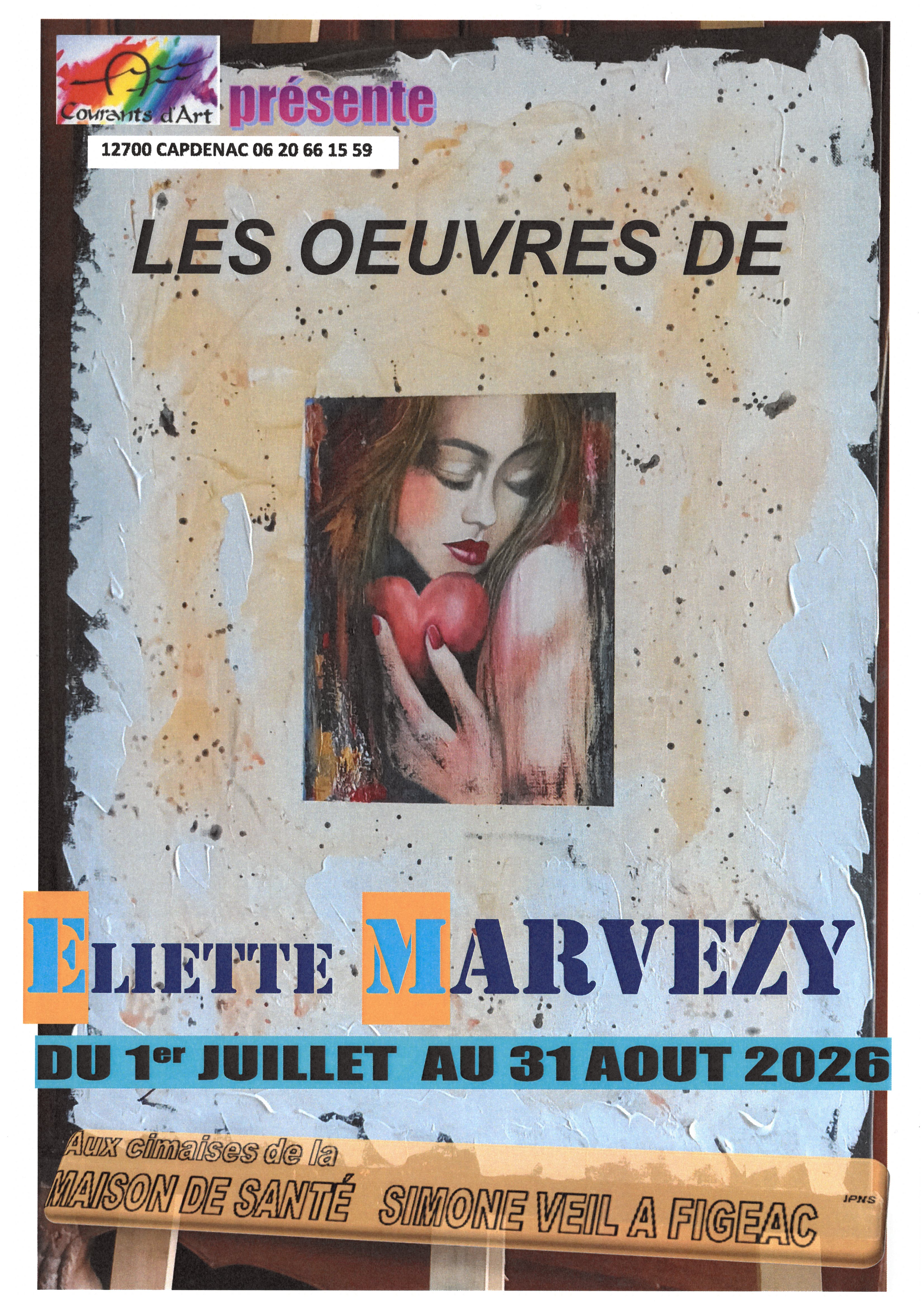 Affiche-Eliette-Marvezy-Maison-de-sante-VEIL-Juillet-Aout-2026