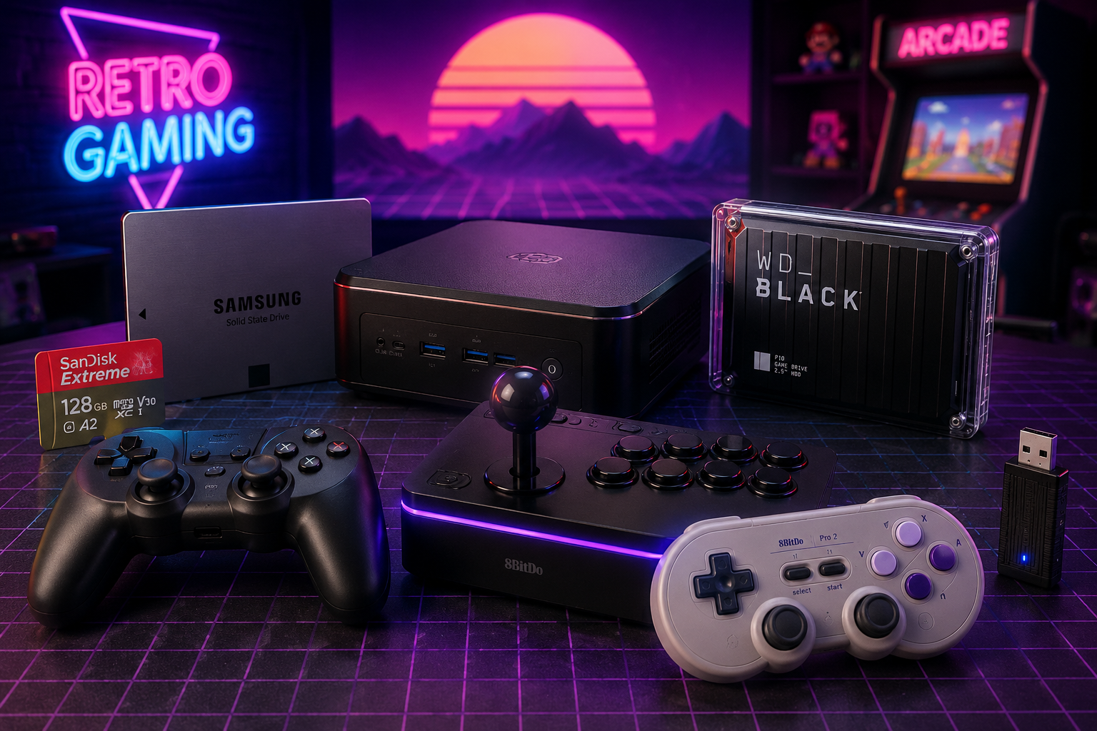 Materiel-retrogaming