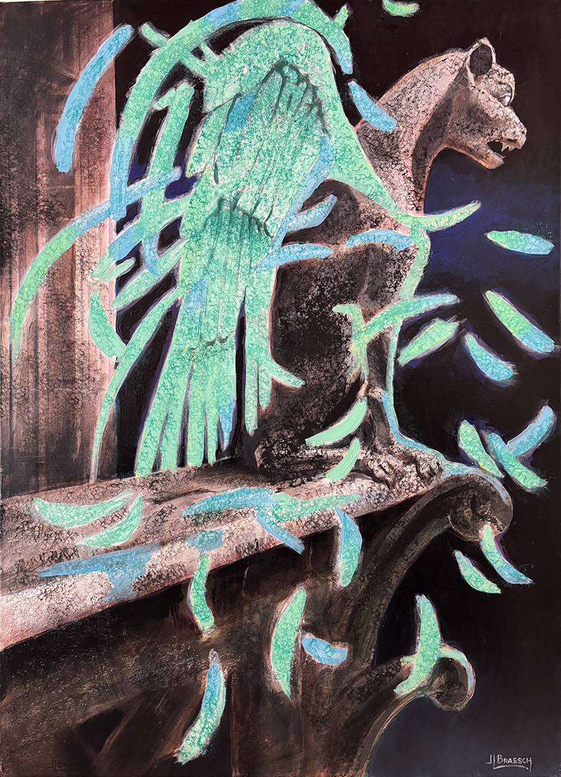DESIDERIU
Acrylique  sur toile 100  x 73 cm

