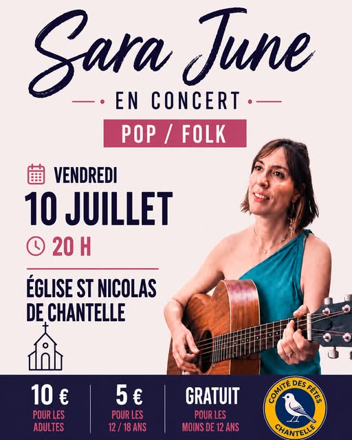 Concert 10 juillet 2026