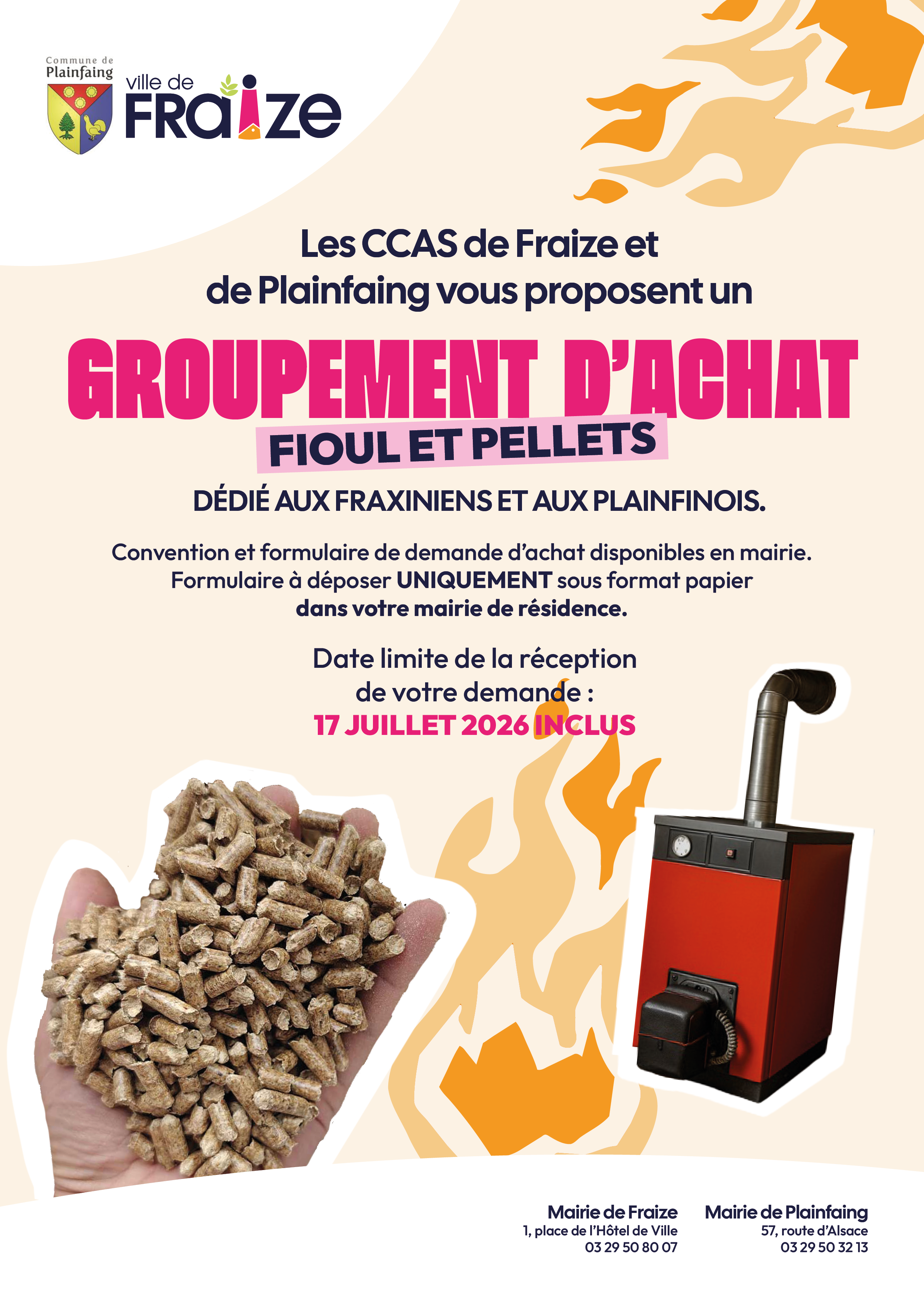 Groupement d'achat : fioul et pellets