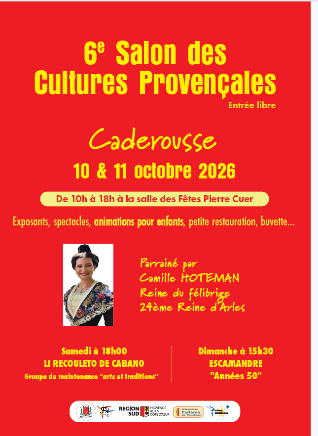 6° Salon des cultures provençales