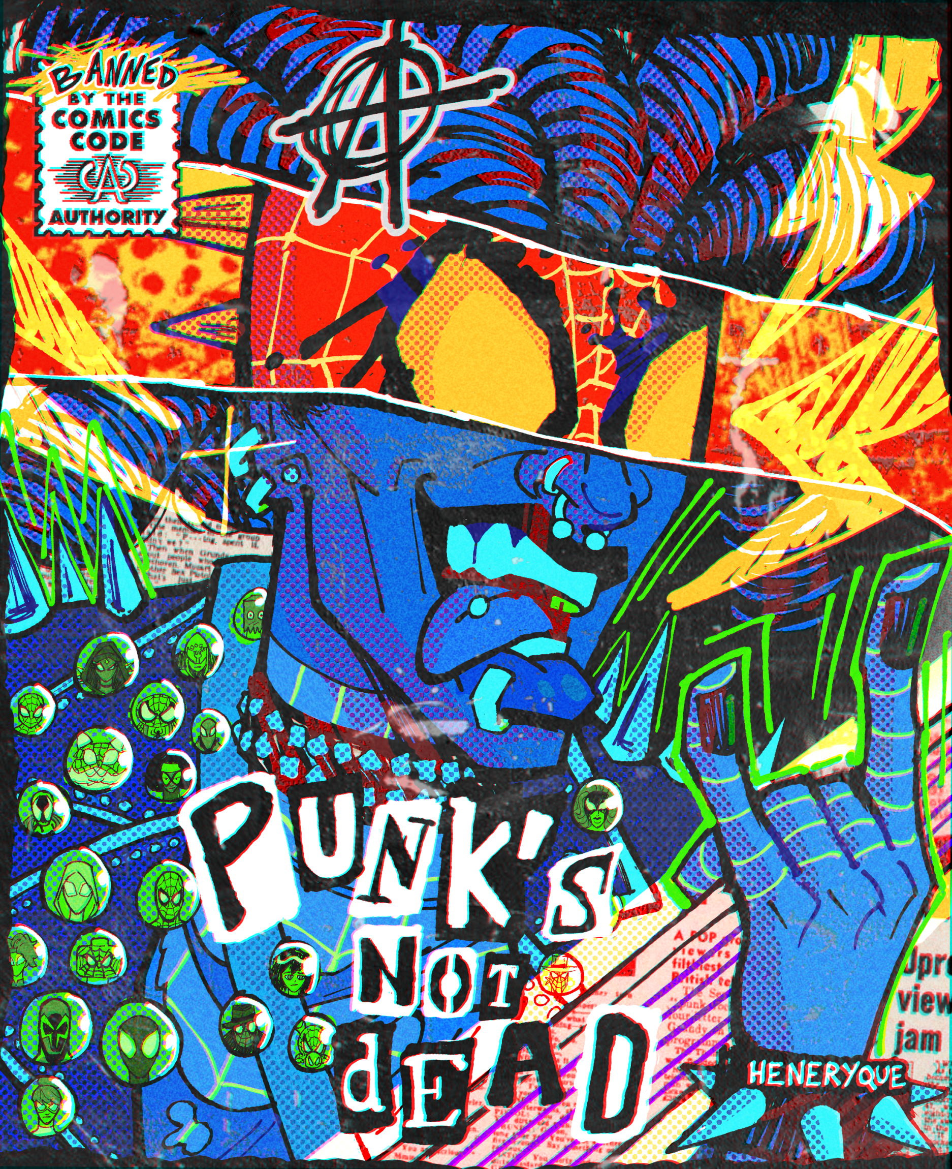 Comics spider punk 3