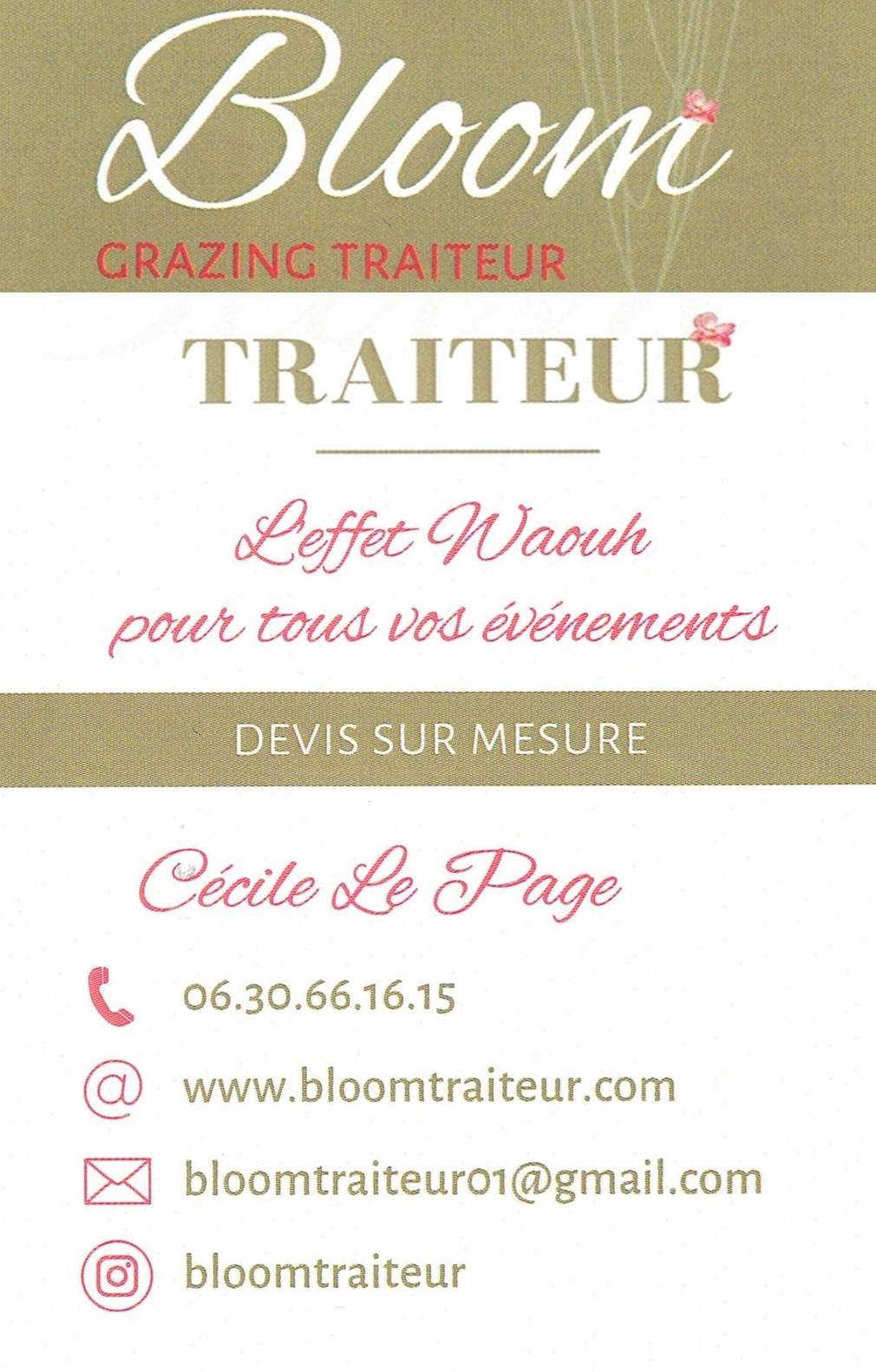 Bloom-traiteur