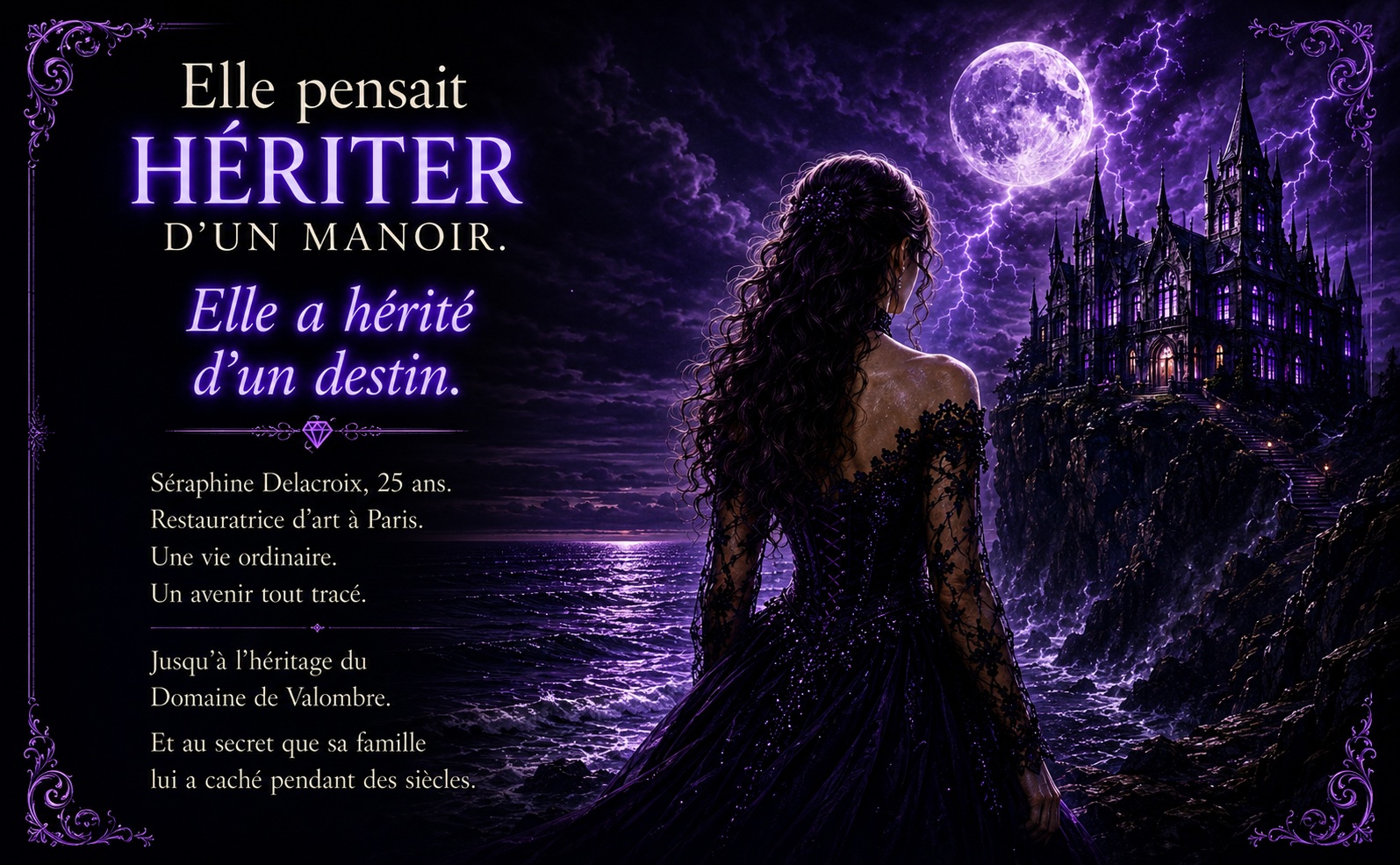 Dark romance heritiere du minuit iris valombre1