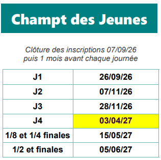 Calendrier-2026 2027-Champ-Jeunes