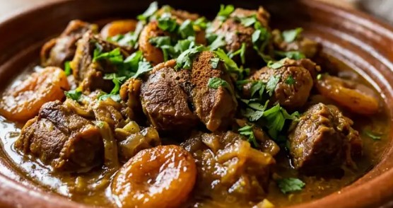 Saute-d-agneau-aux-abricots