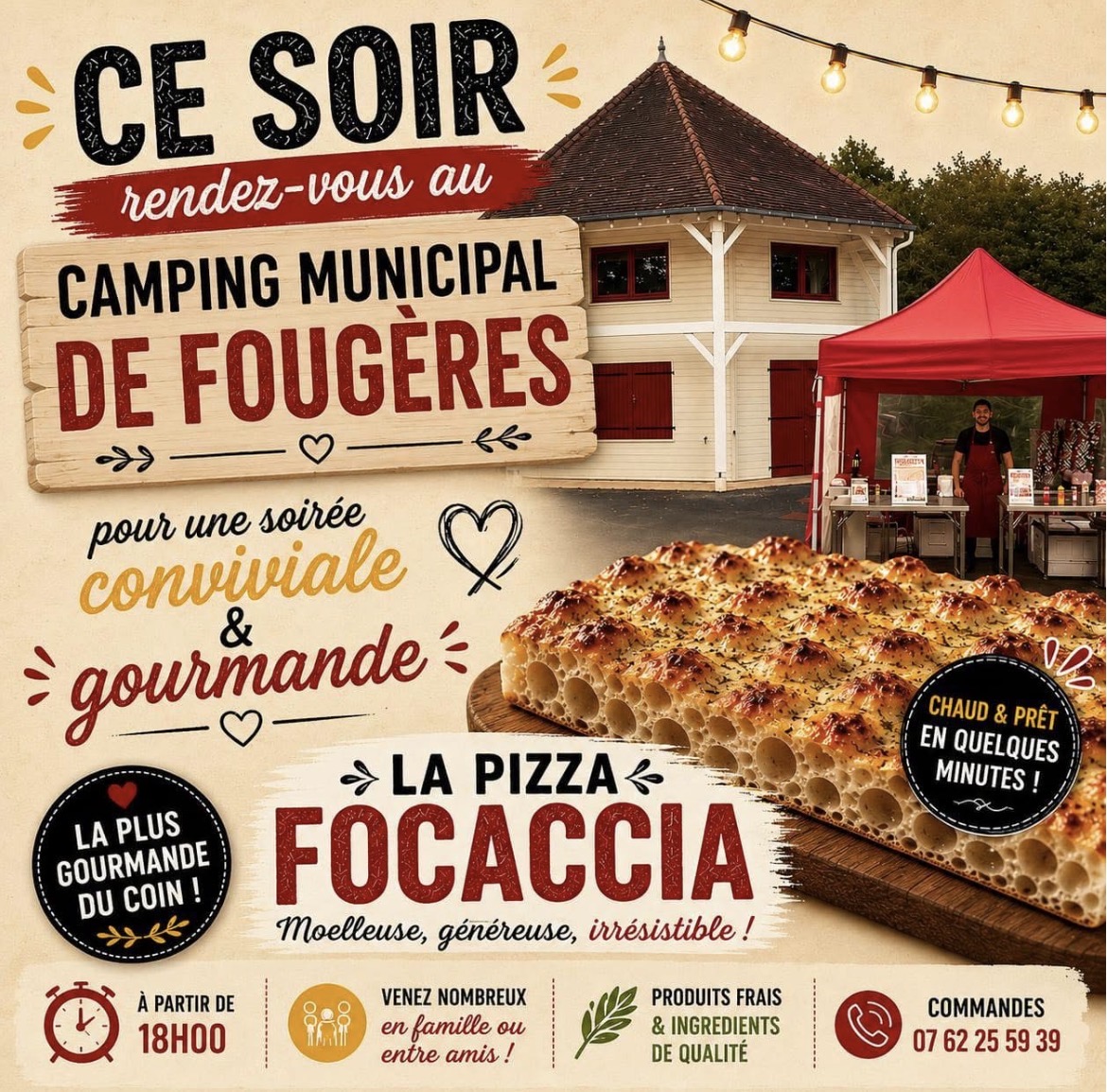Pizza foccacia
