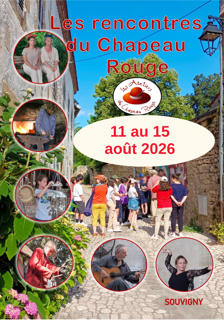 RENCONTRES ARTISTIQUES 2026 DU 11 AU 15 AOÛT