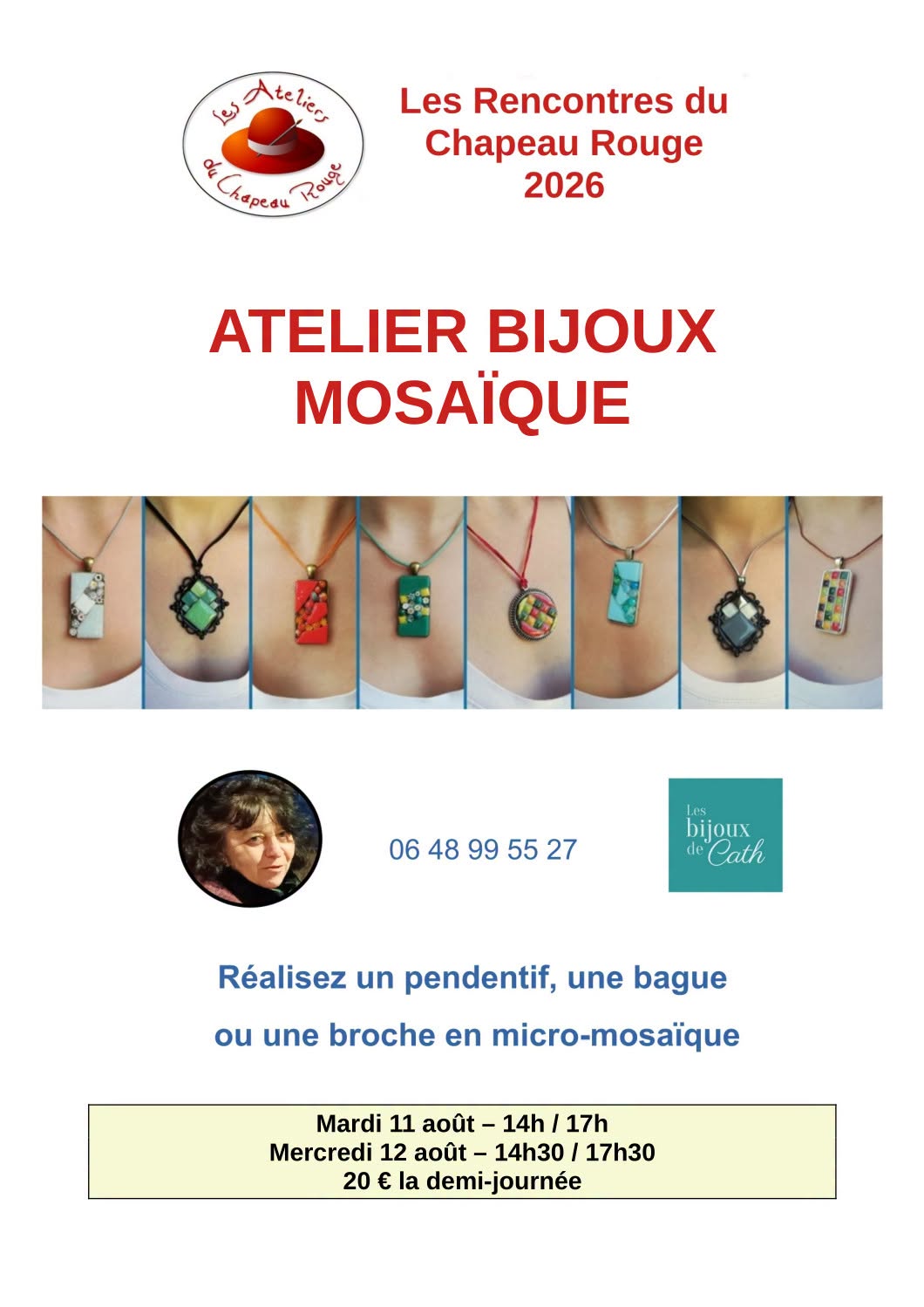 Atelier bijoux mosaique