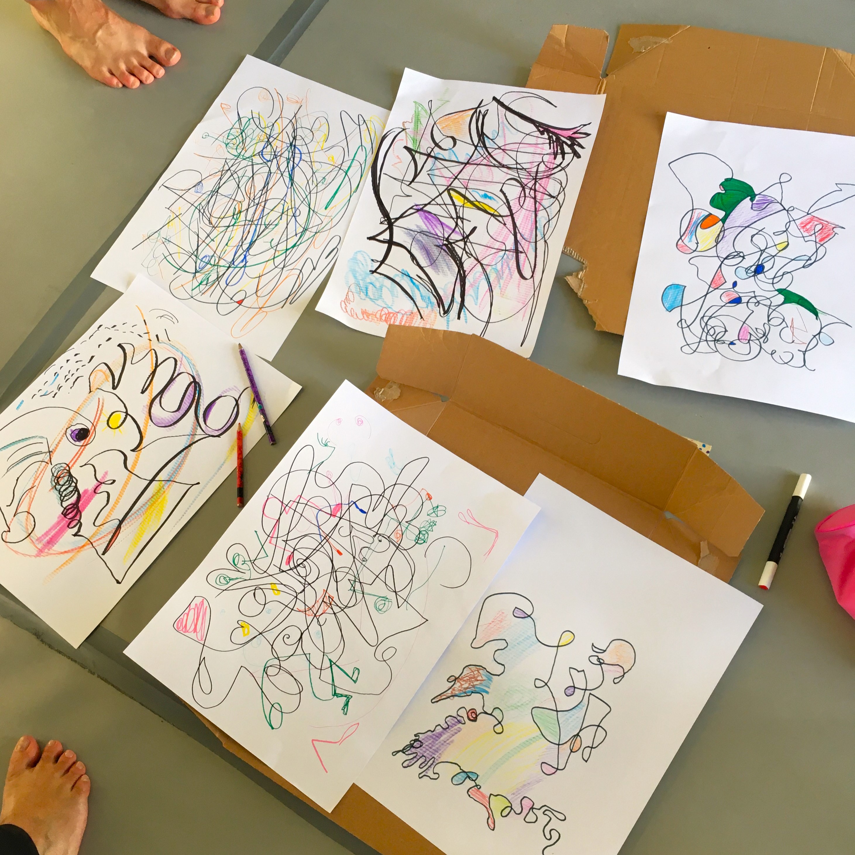 Dessine la danse