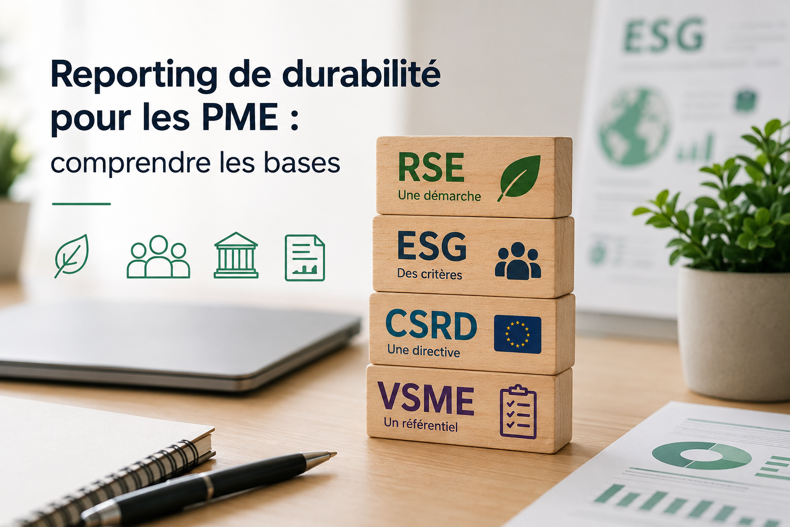 RSE, ESG, CSRD, VSME : comprendre les différences pour les PME