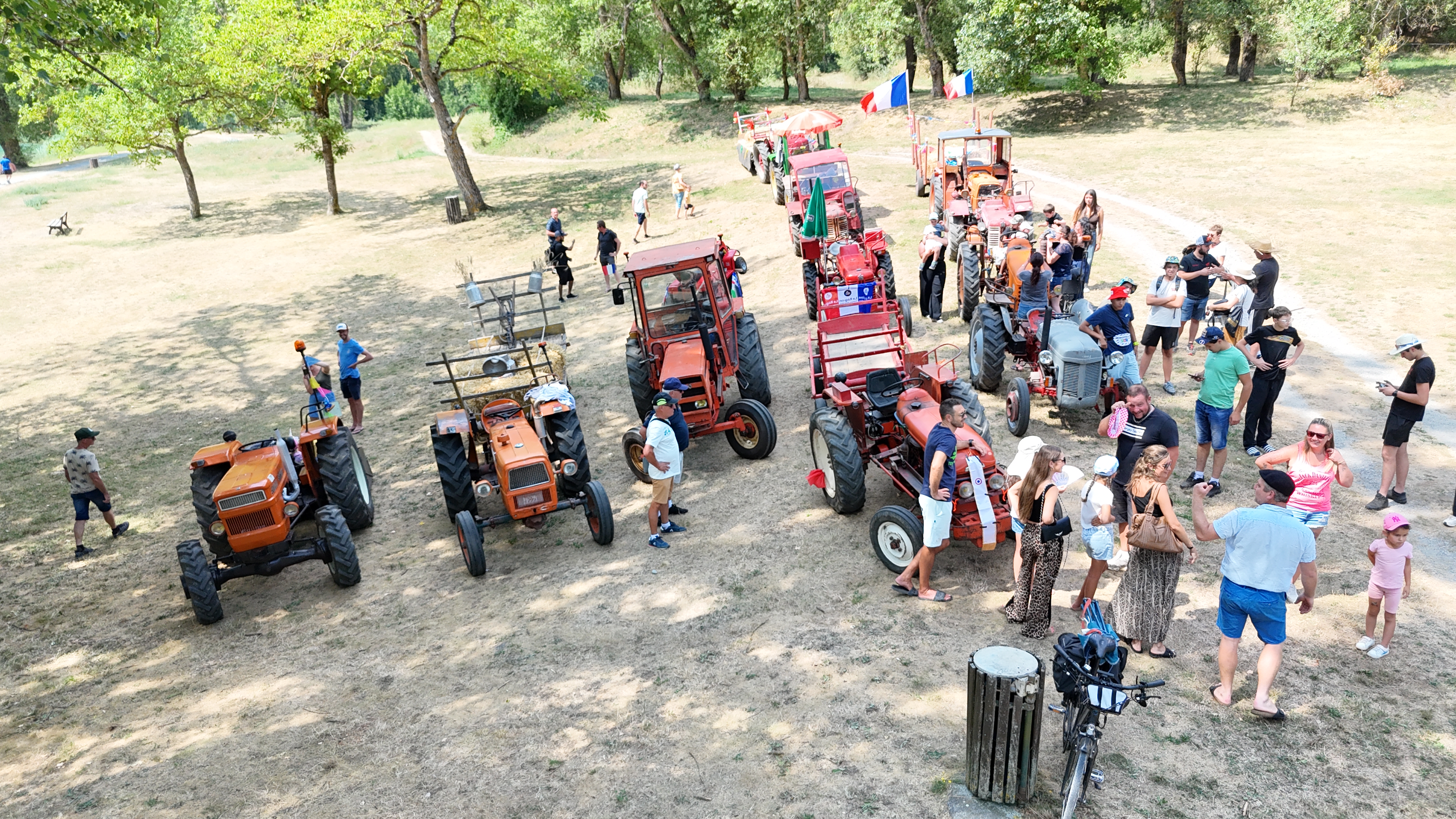 Tracteurs vue drone1