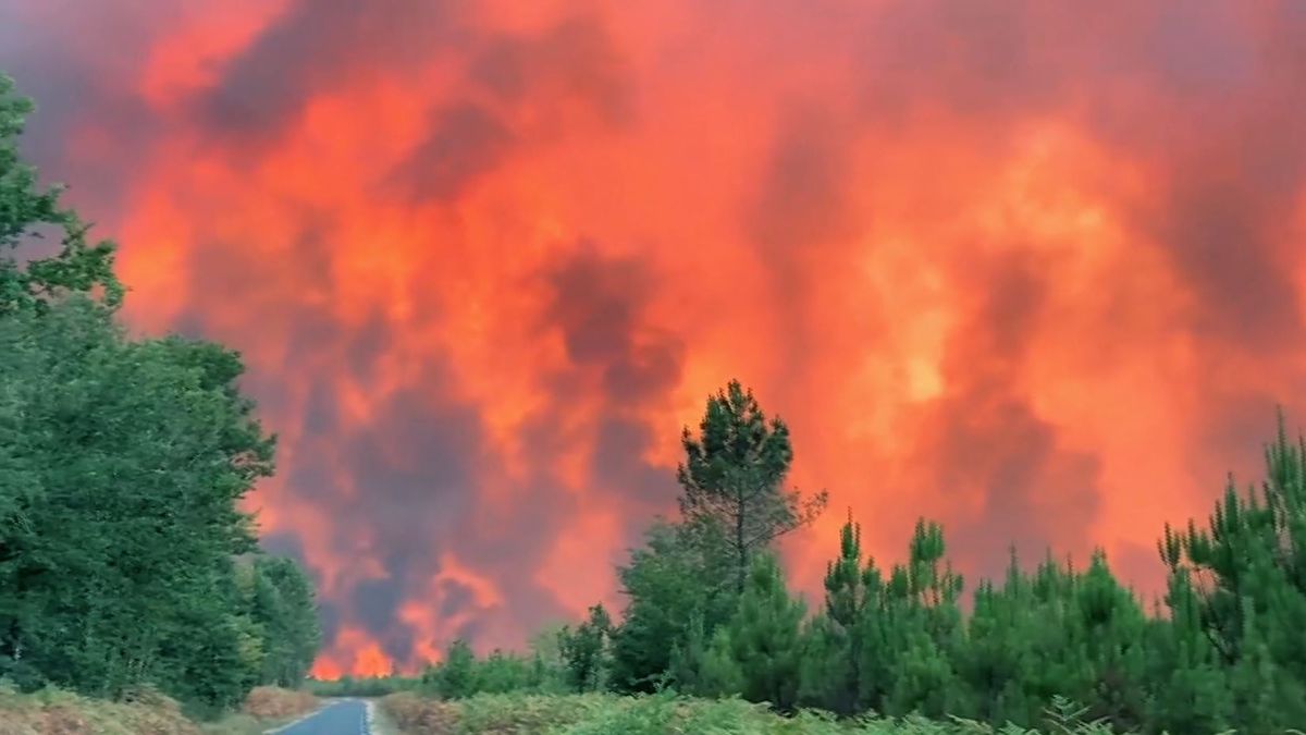Incendies en Gironde et en France