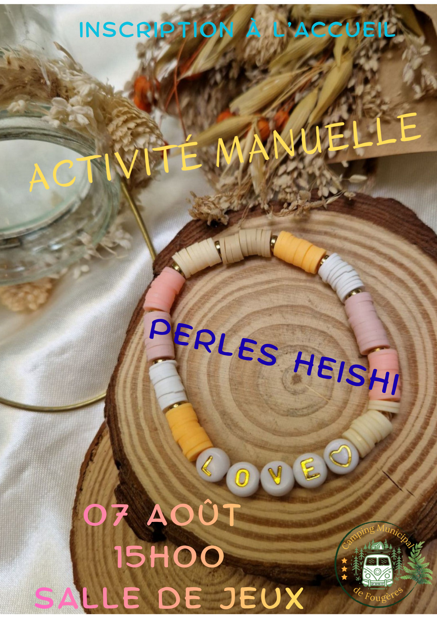 Activite perles heishi 07 aout