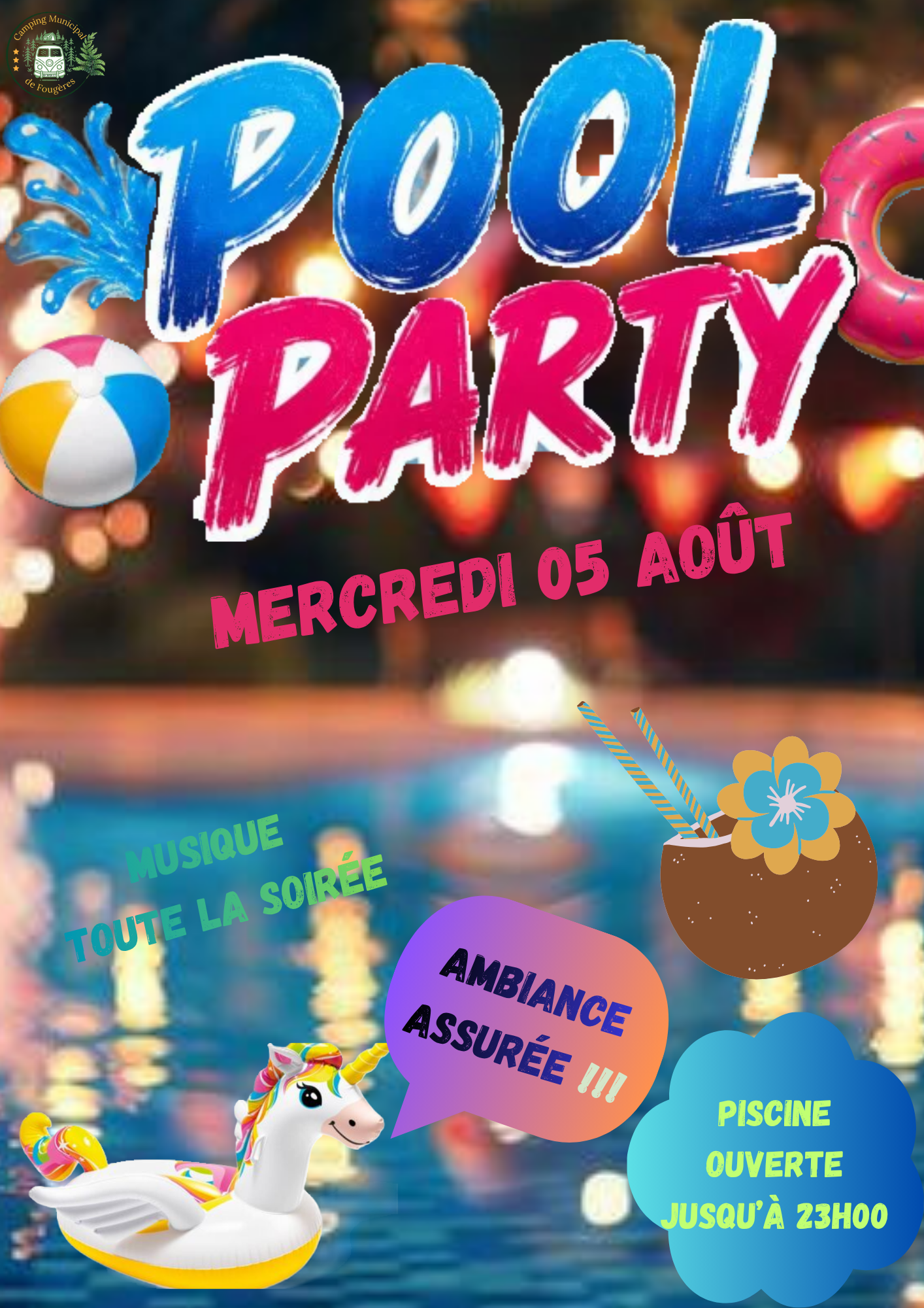 Pool party 05 aout