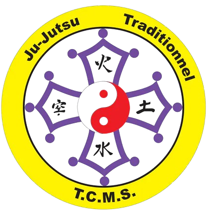 Logo officiel du TCMS Jujutsu Traditionnel, club de jujutsu traditionnel proposant des cours de self-défense pour enfants, adultes et vétérans.