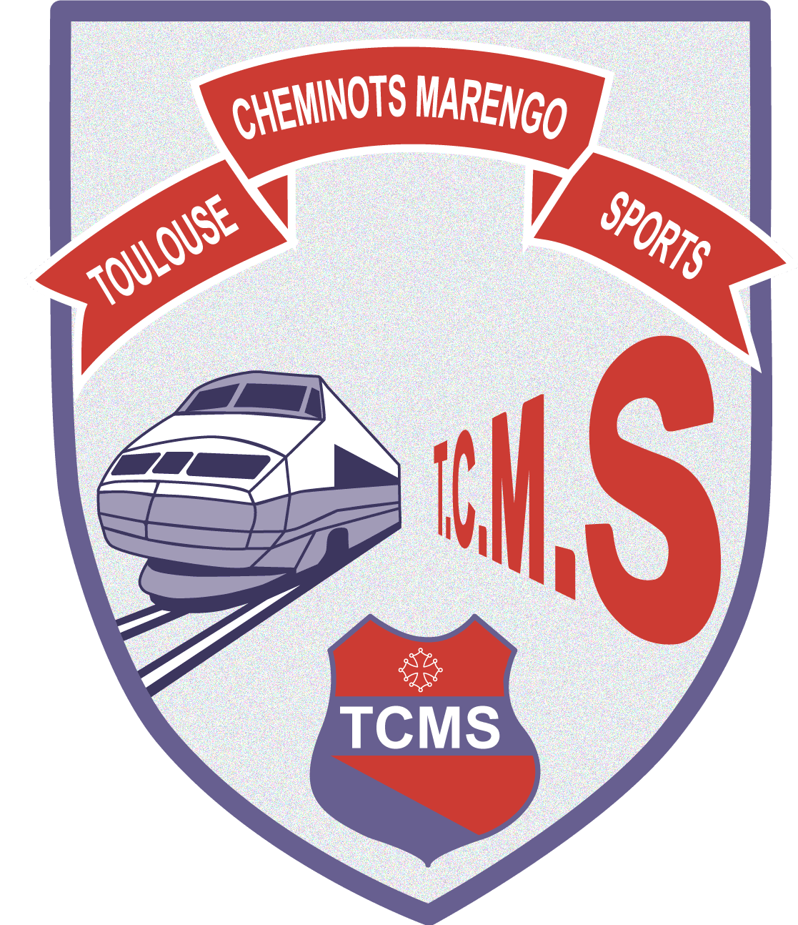 Logo officiel du TCMS Omnisports des Cheminots de Marengo, association sportive accueillant la section TCMS Jujutsu Traditionnel.