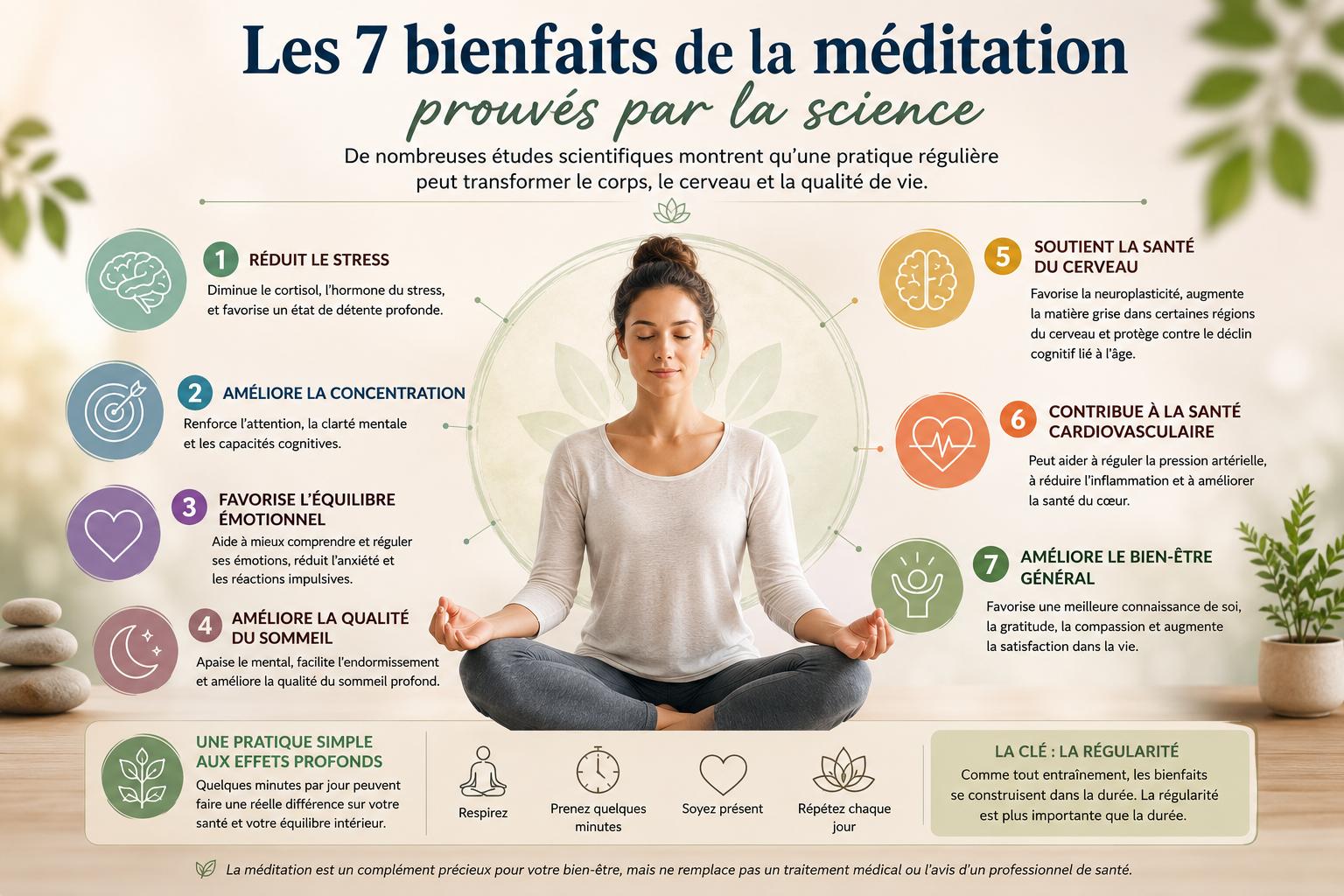 Les 7 bienfaits de la méditation prouvés par la science
