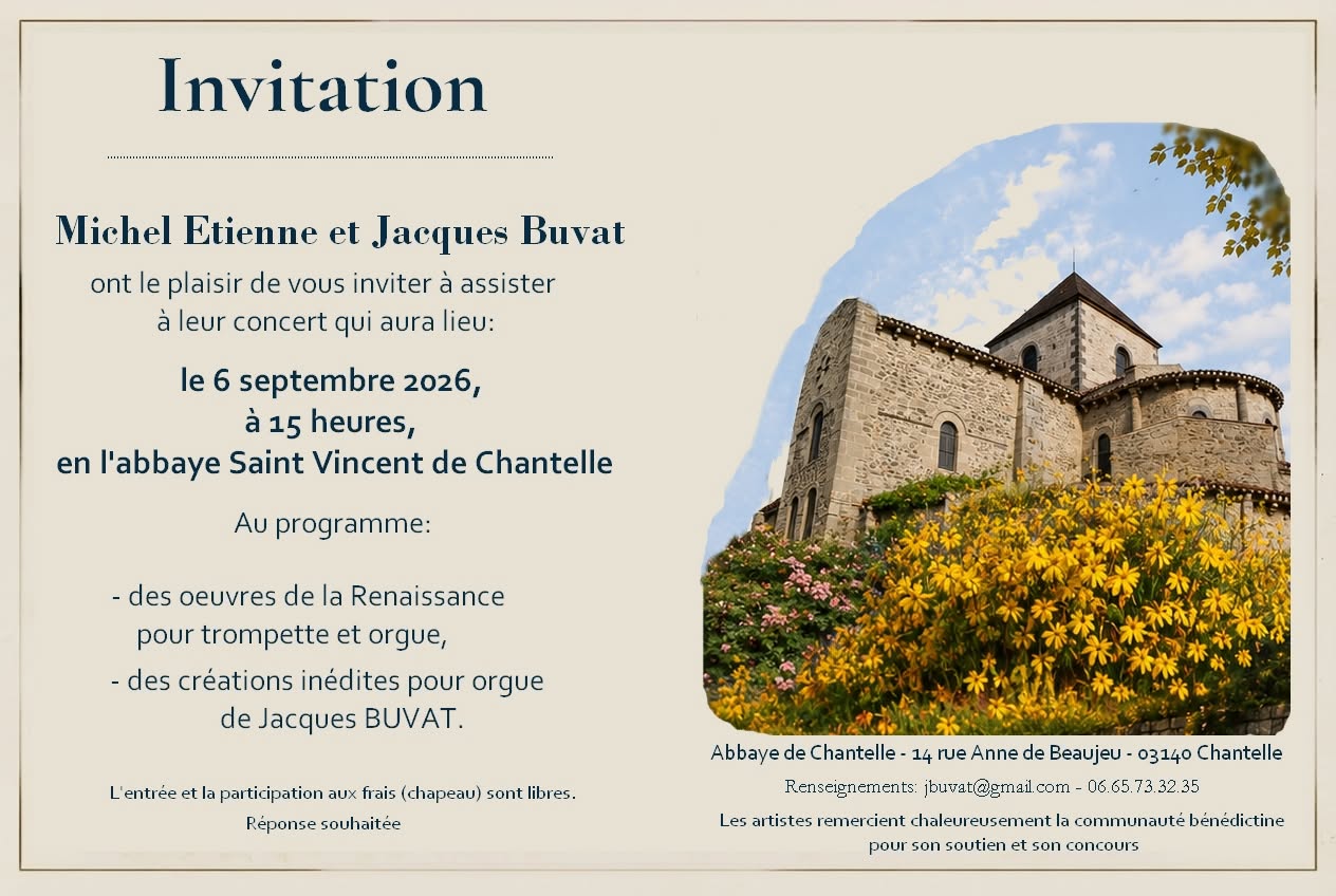Concert du 6 septembre