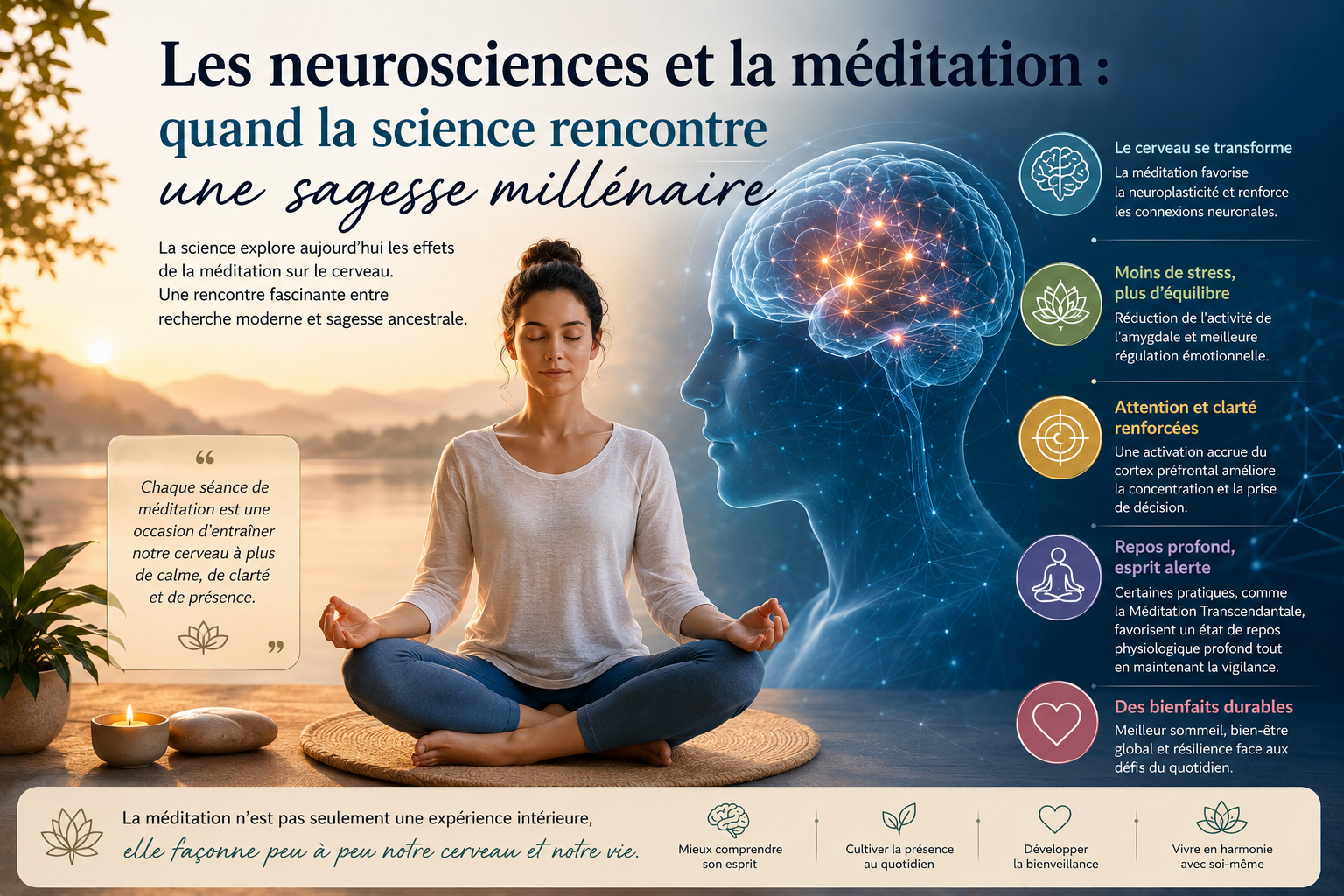 Les neurosciences et la méditation 