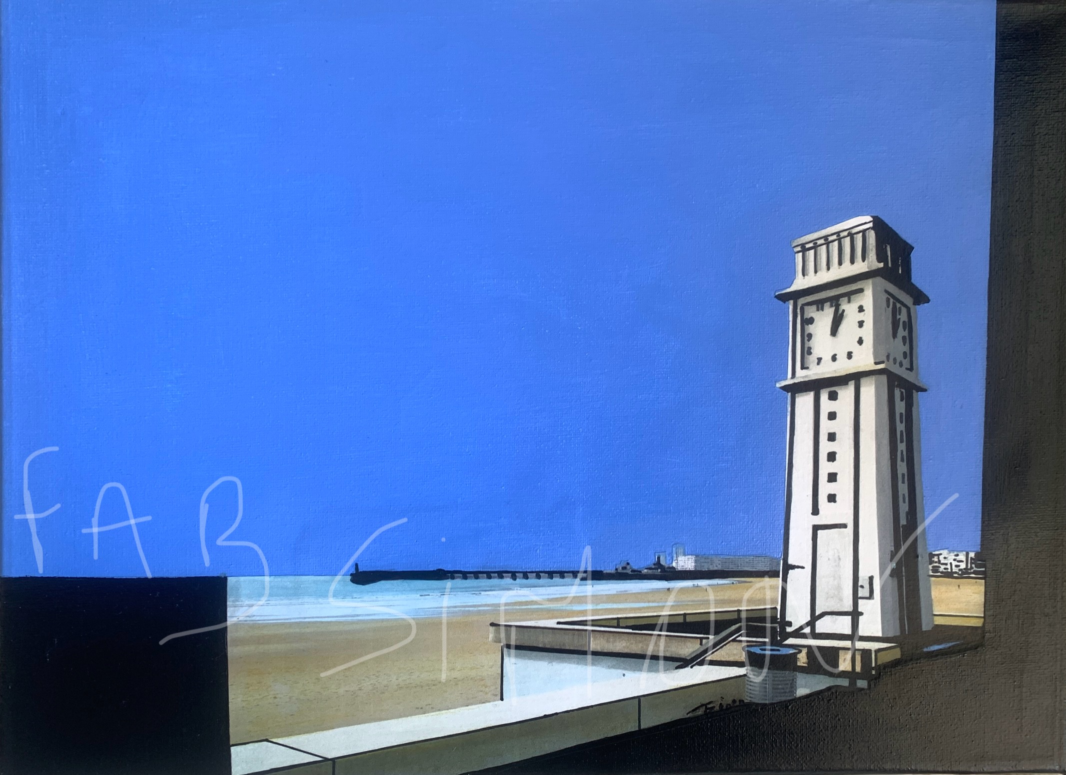 Pendule 30x40 50 euros