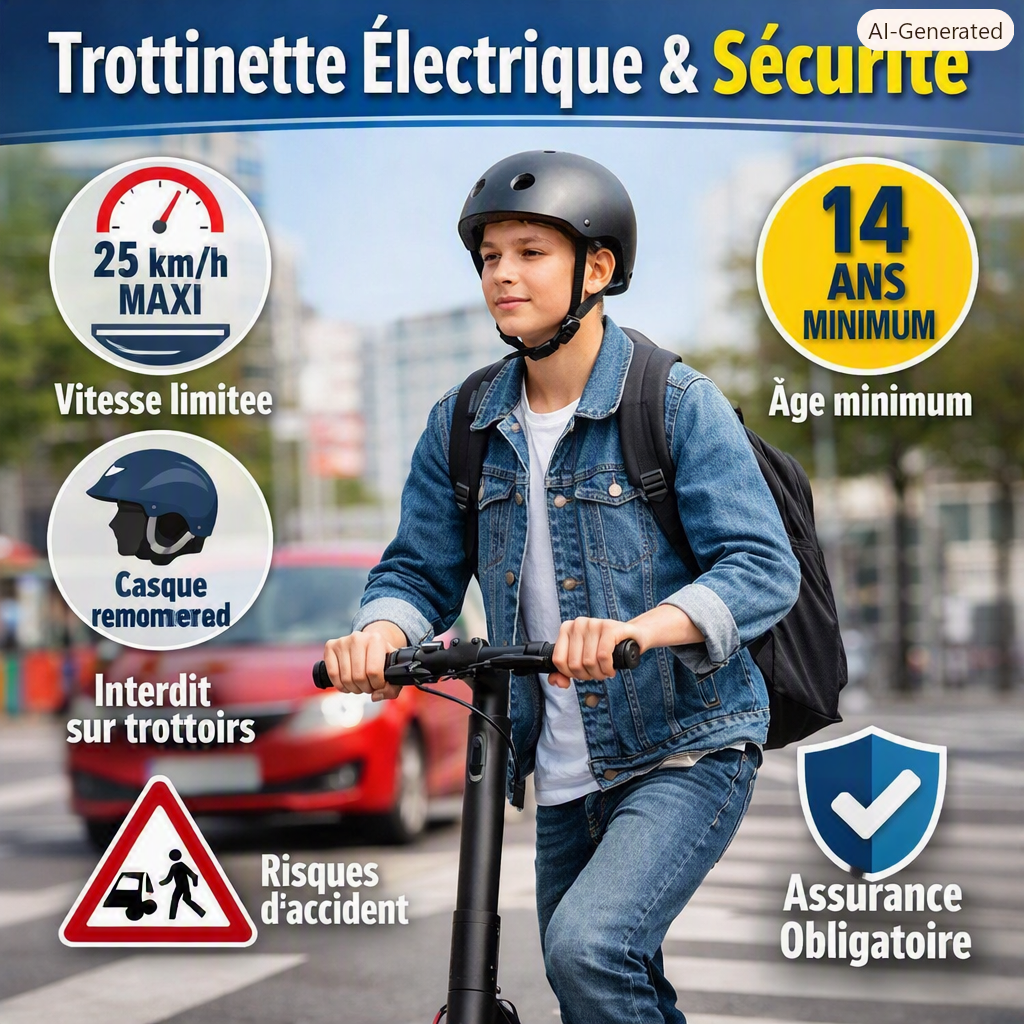 🛴 TROTTINETTES ÉLECTRIQUES : OBLIGATIONS, RISQUES ET ASSURANCE — CE QUE LES PARENTS DOIVENT SAVOIR