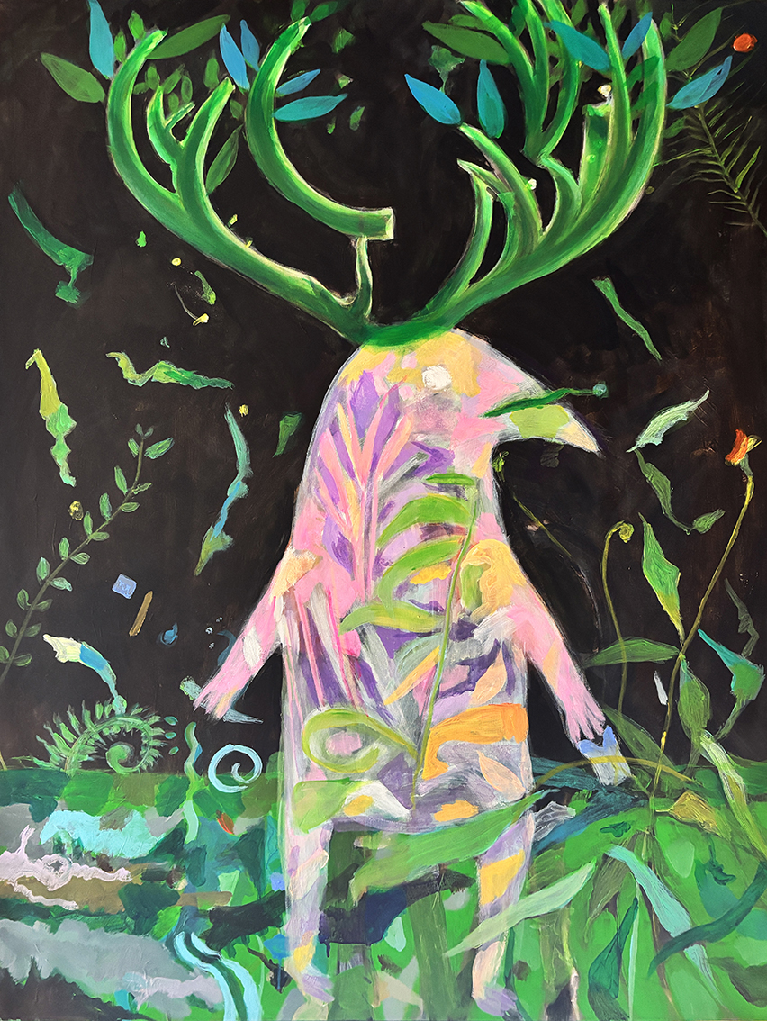ACTÉON
Acrylique sur toile 116 x 89 cm
