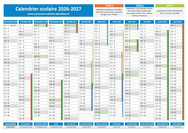 Calendrier-scolaire-2026-2027-avec-jours-feries-600