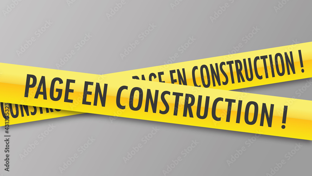 Page-en-construction