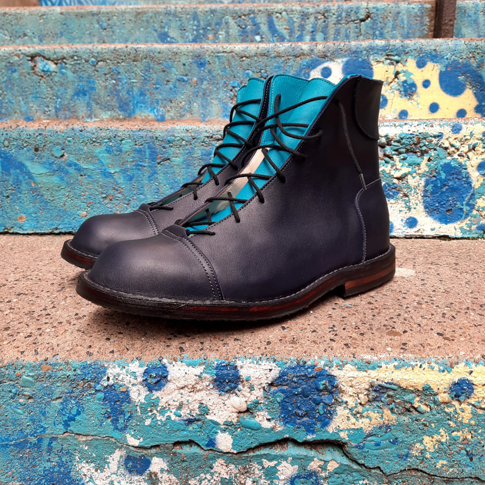 Bottines camille homme chaussures bleu