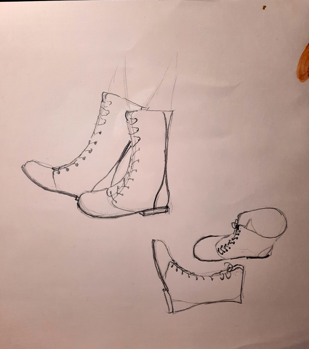 Croquis sur mesure anna bauer chaussures chambery