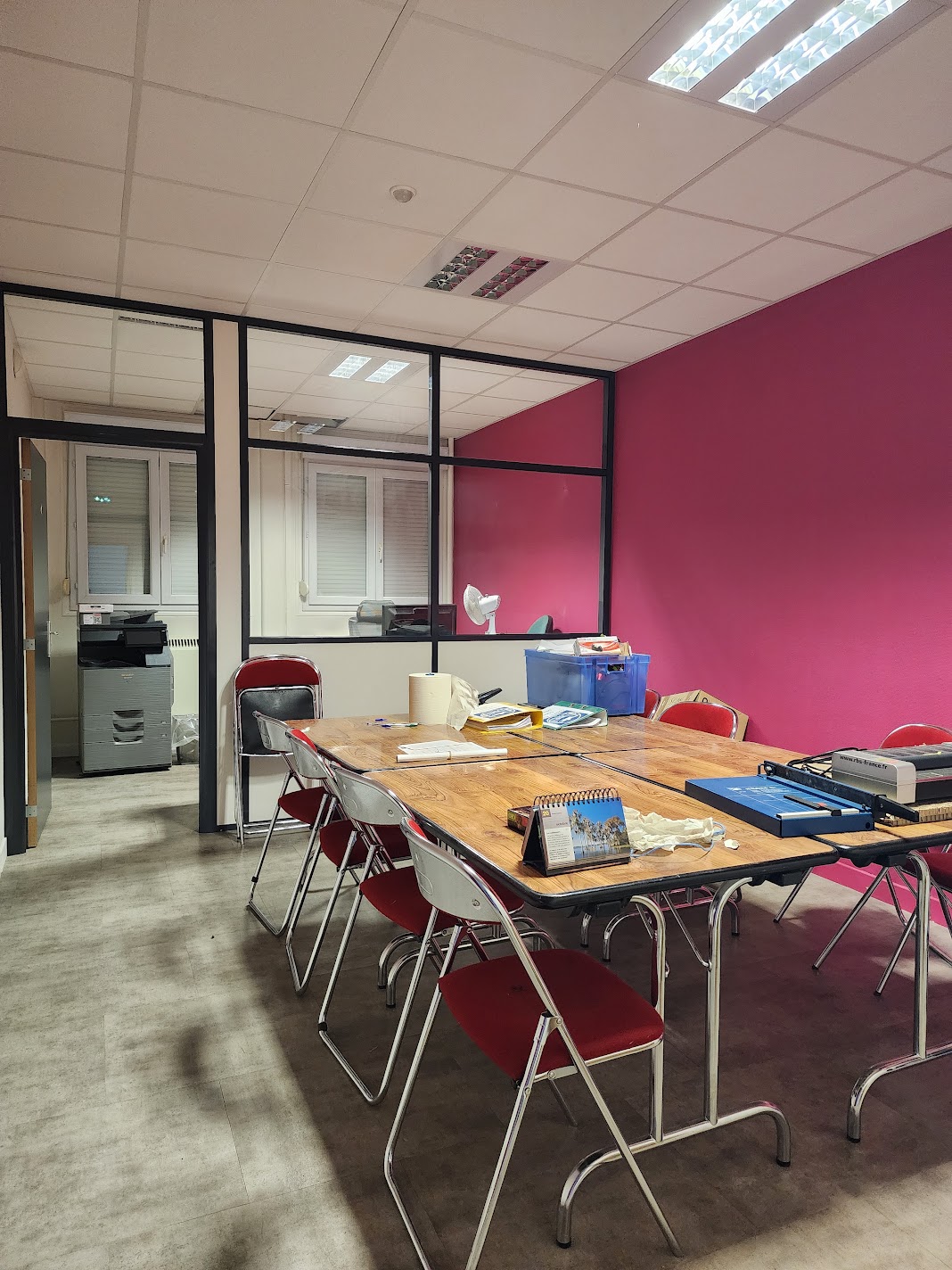 Déplacement de nos bureaux