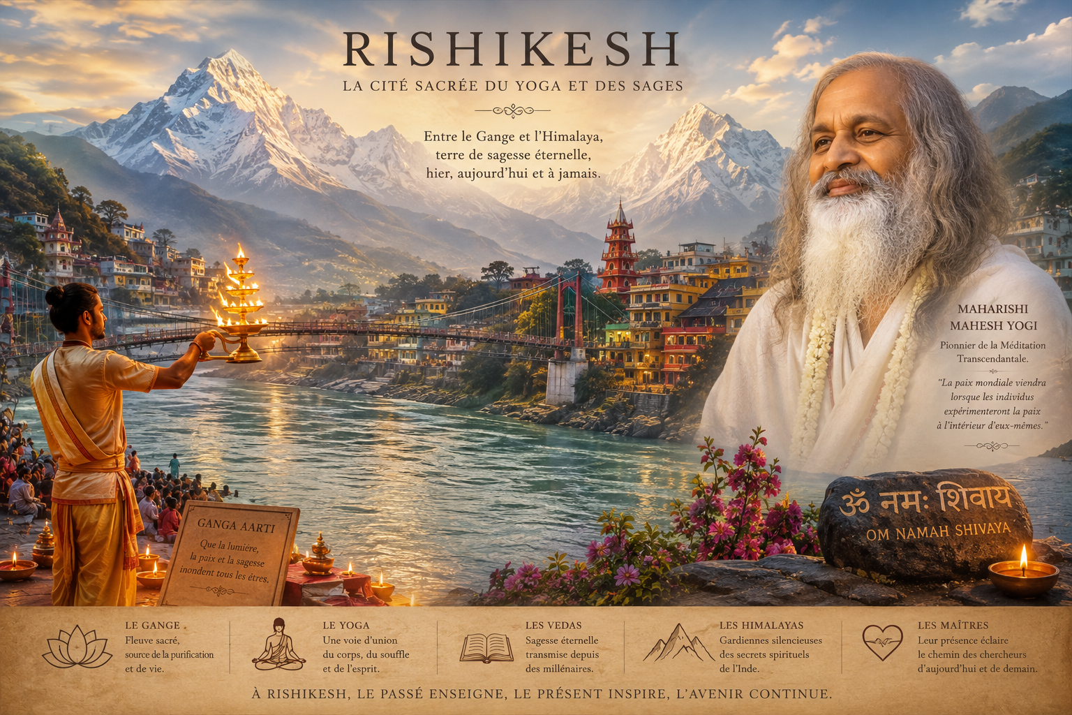 Rishikesh : la capitale mondiale du yoga