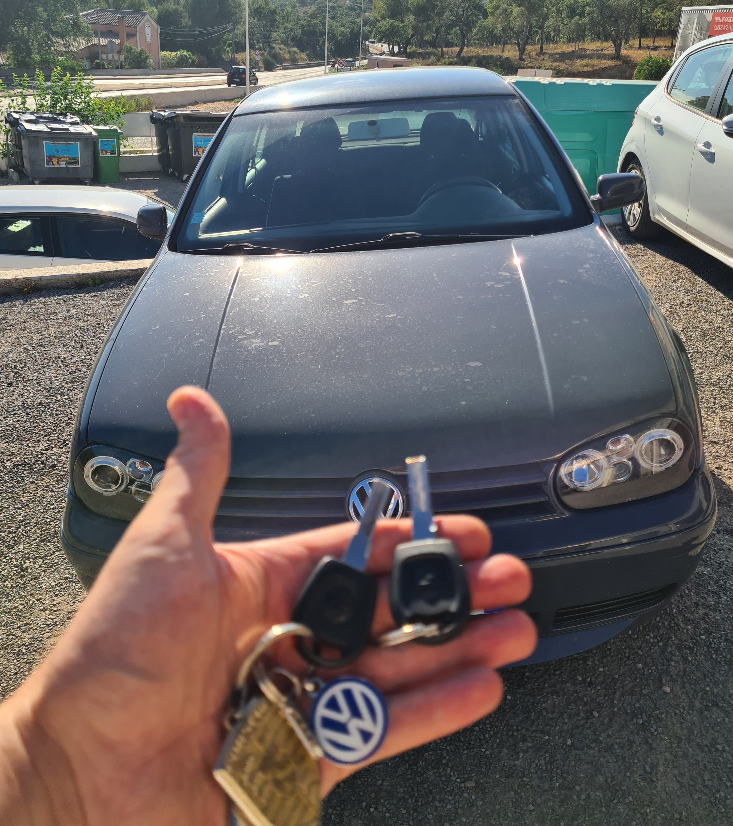 Double de clé Volkswagen GOLF 4 avec anti-démarrage
