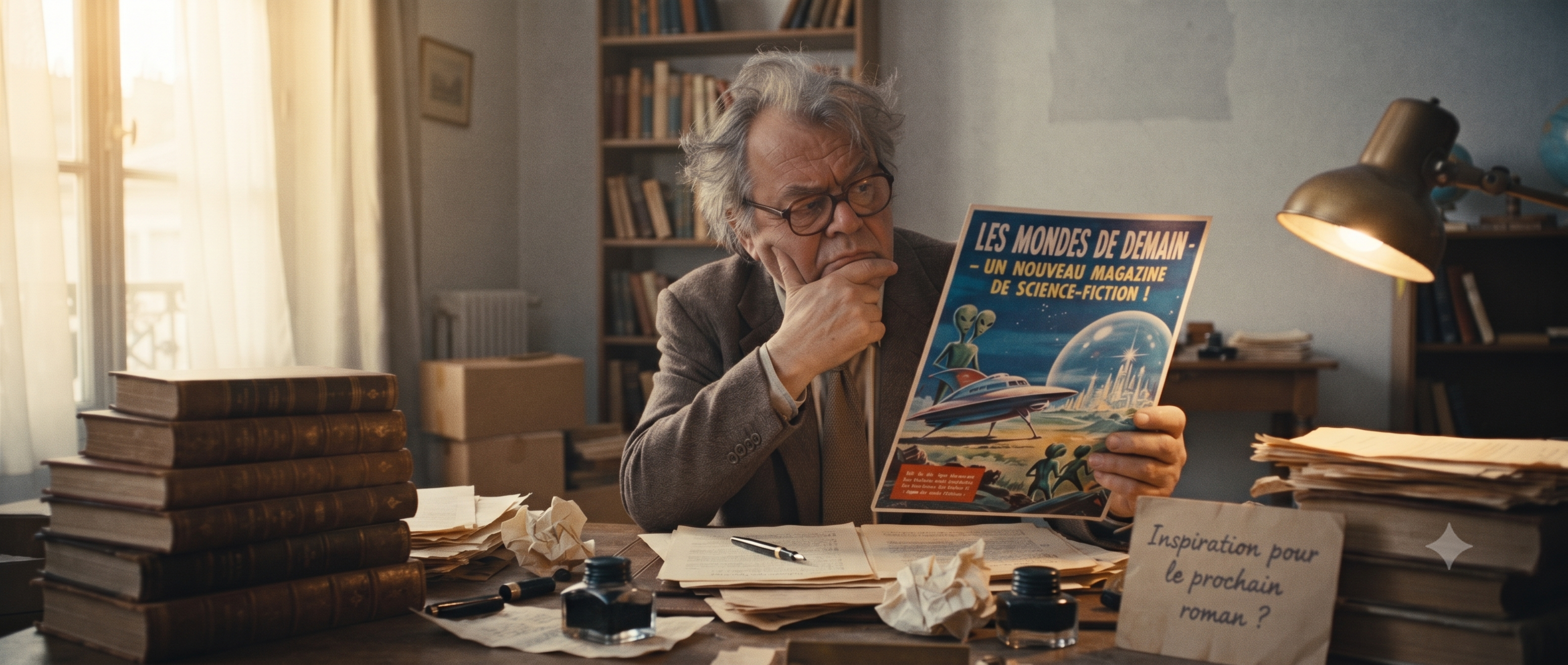 Pourquoi j'écris de la science-fiction ?