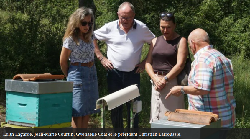 EXTRACTION du MIEL - VISITE AUTORITES - Le 08 août 2026