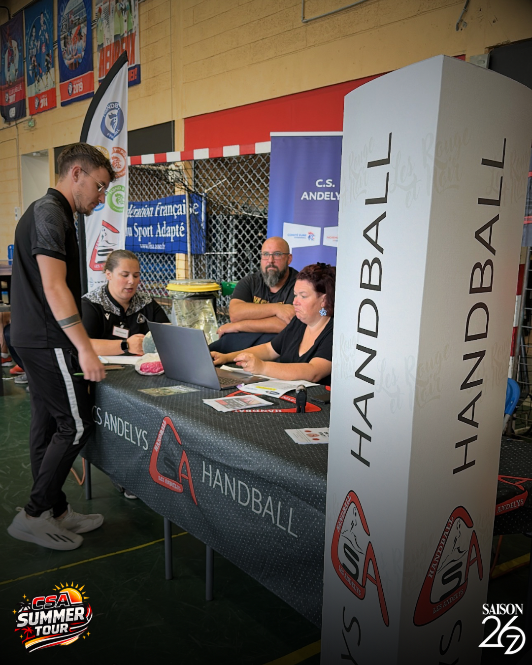 Le CSA handball au Village des Associations 2026