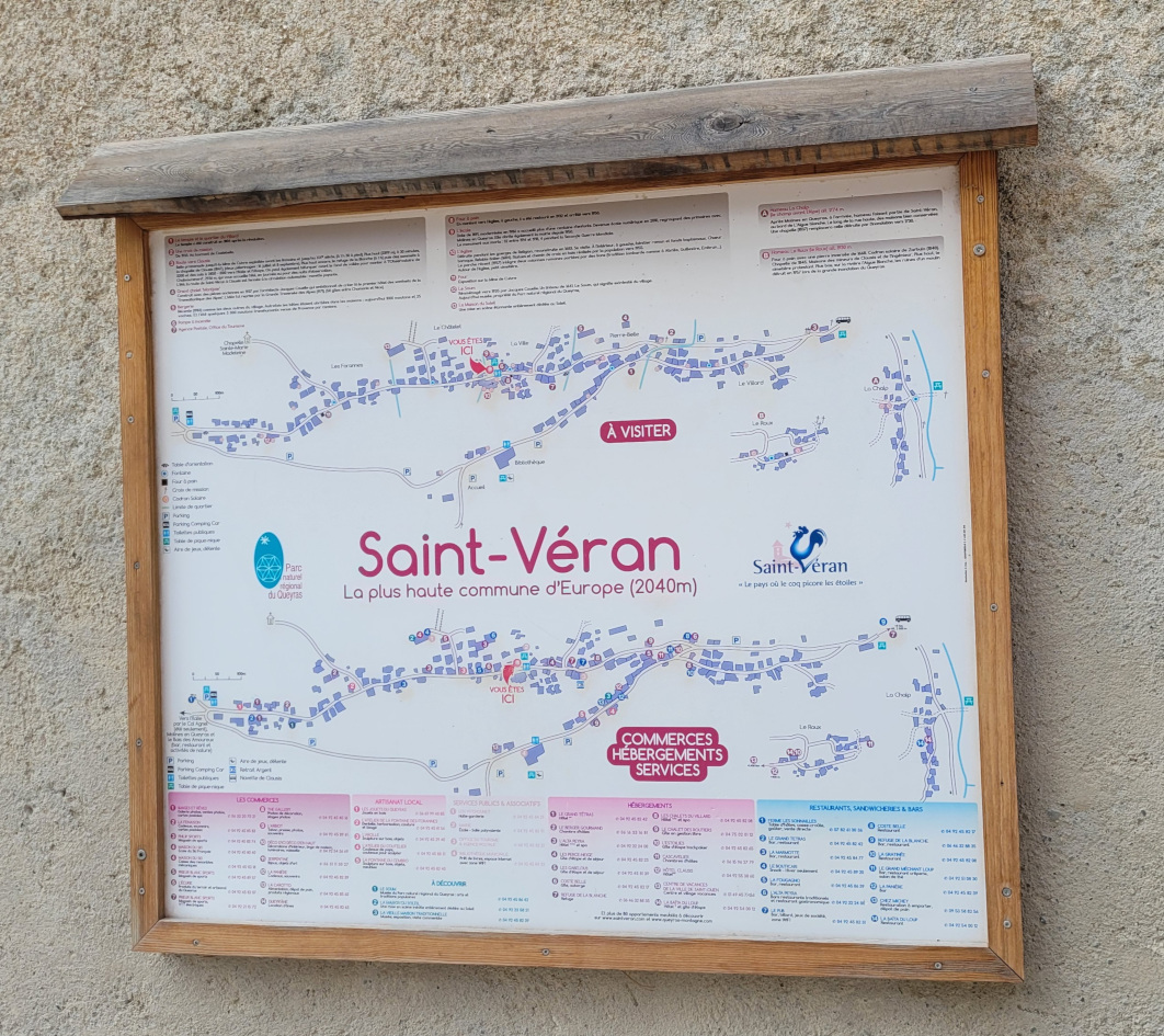 Panneau st veran 18x12