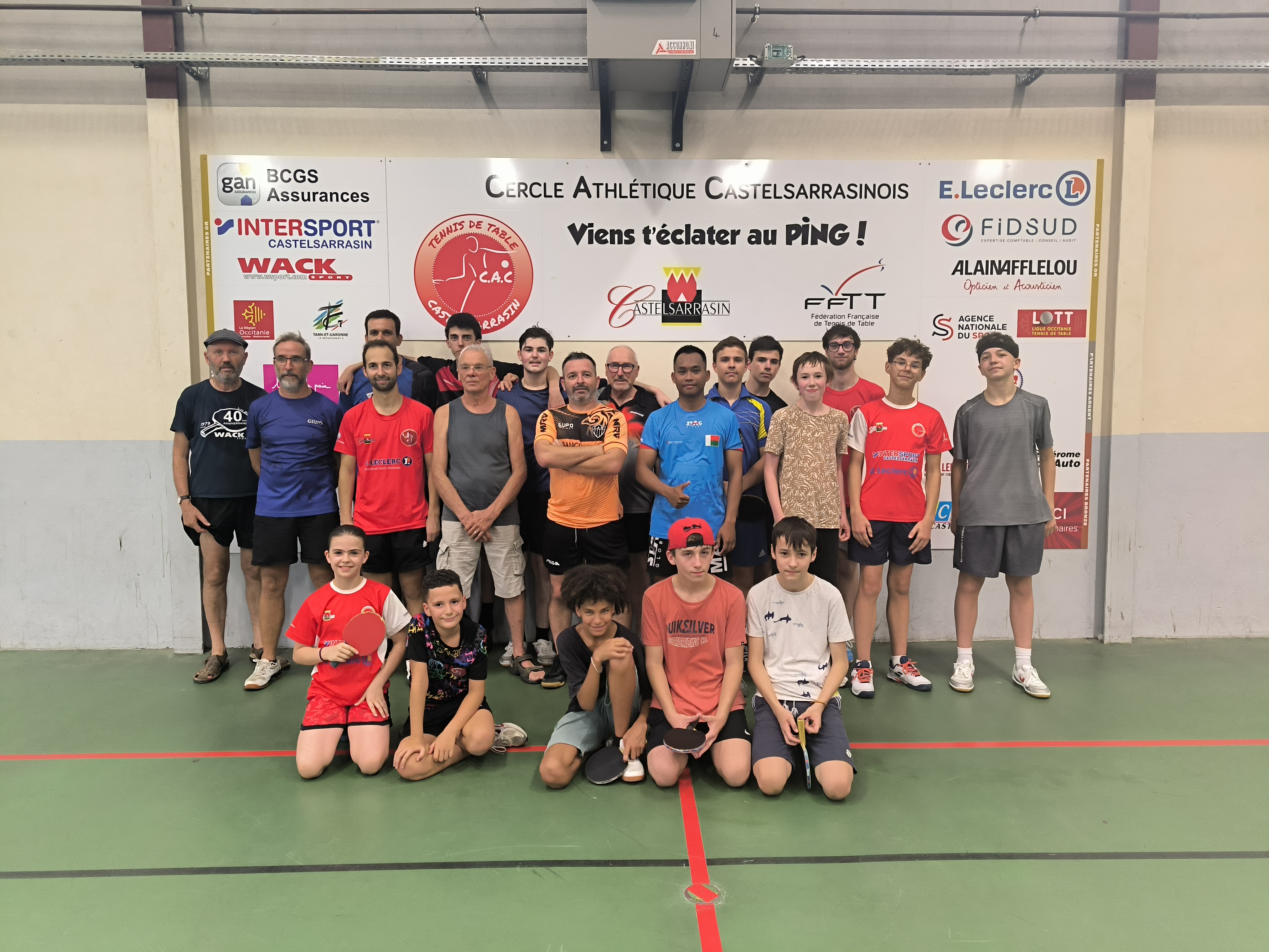 Réception de notre nouvel entraîneur National de tennis de table Itokiana Razafindrakoto