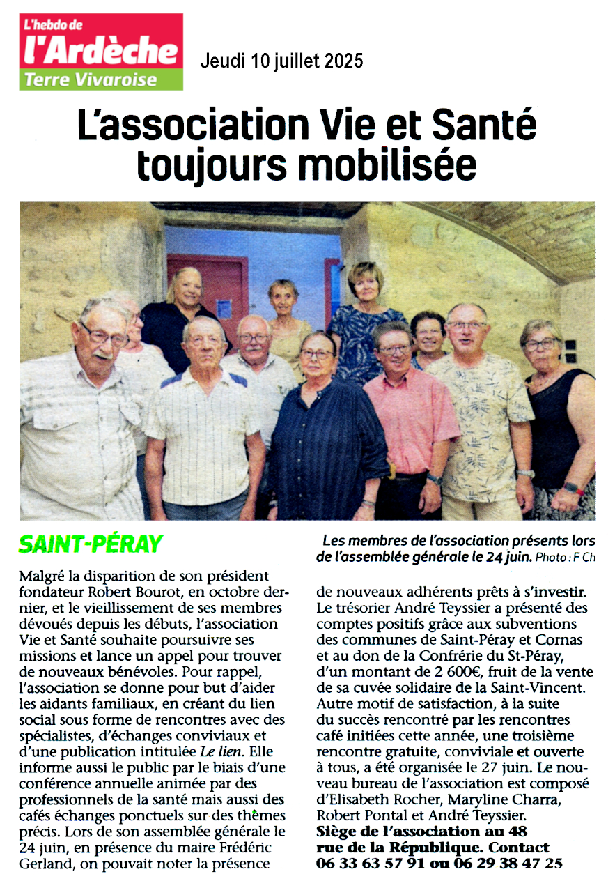 AG-Vie-et-Sante-2025 Hebdo-de-L-Ardeche