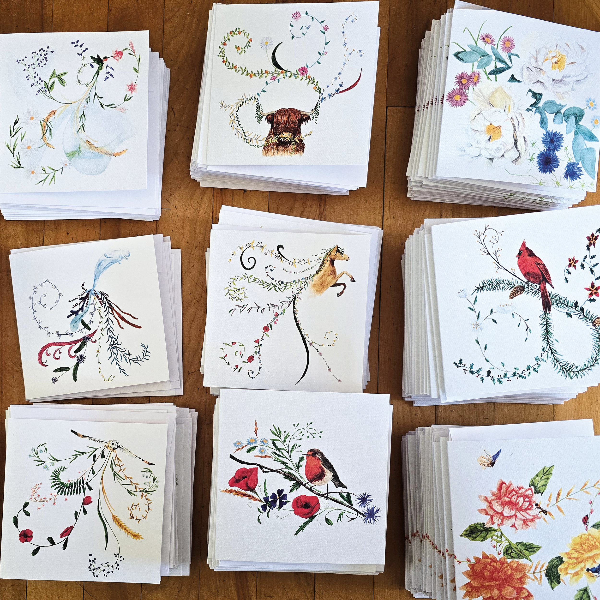 Cartes illustrees