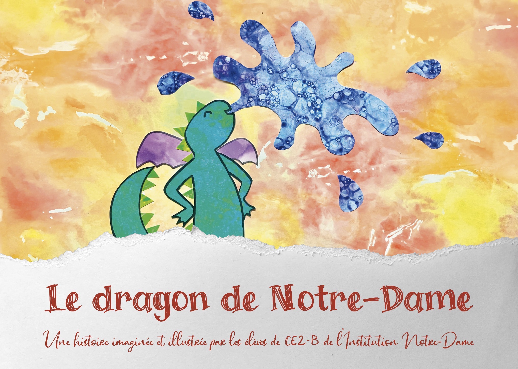 Couv livre dragon de notre dame