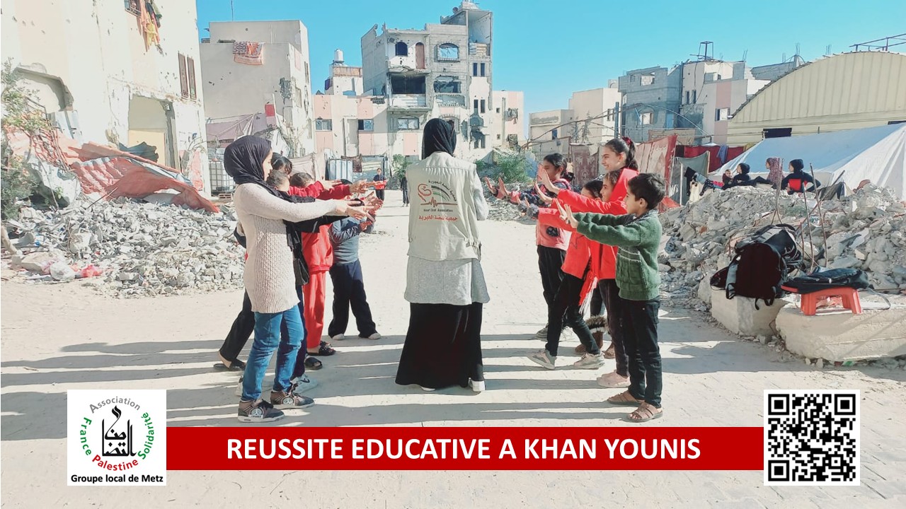 Réussite éducative à Khan Younis
