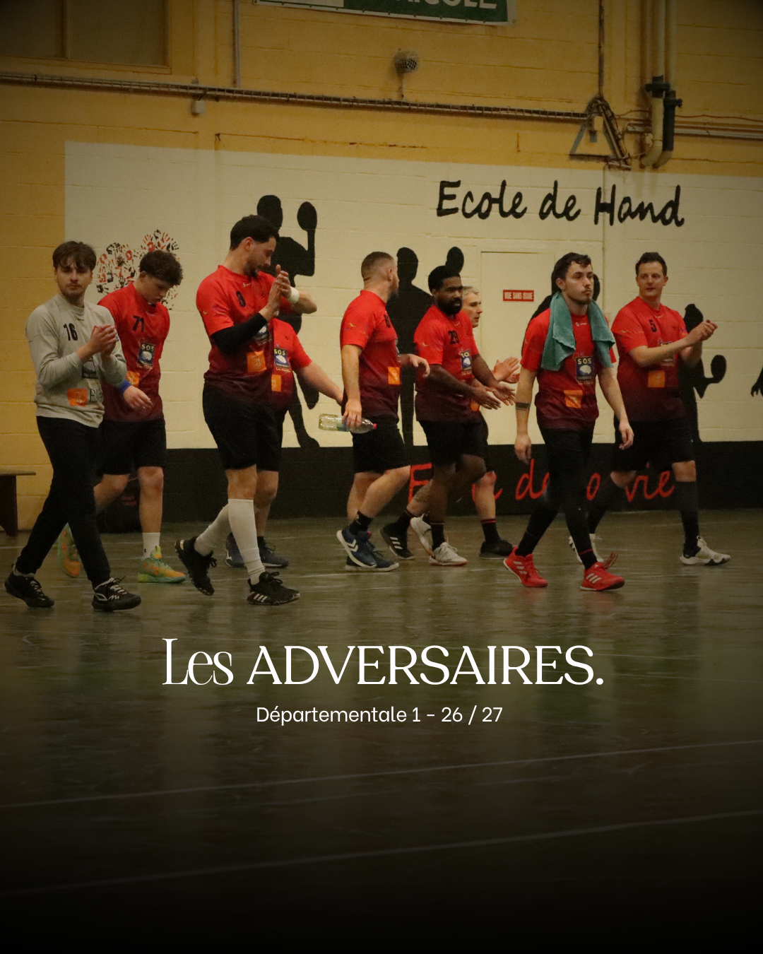 D1 M - Les adversaires de la saison