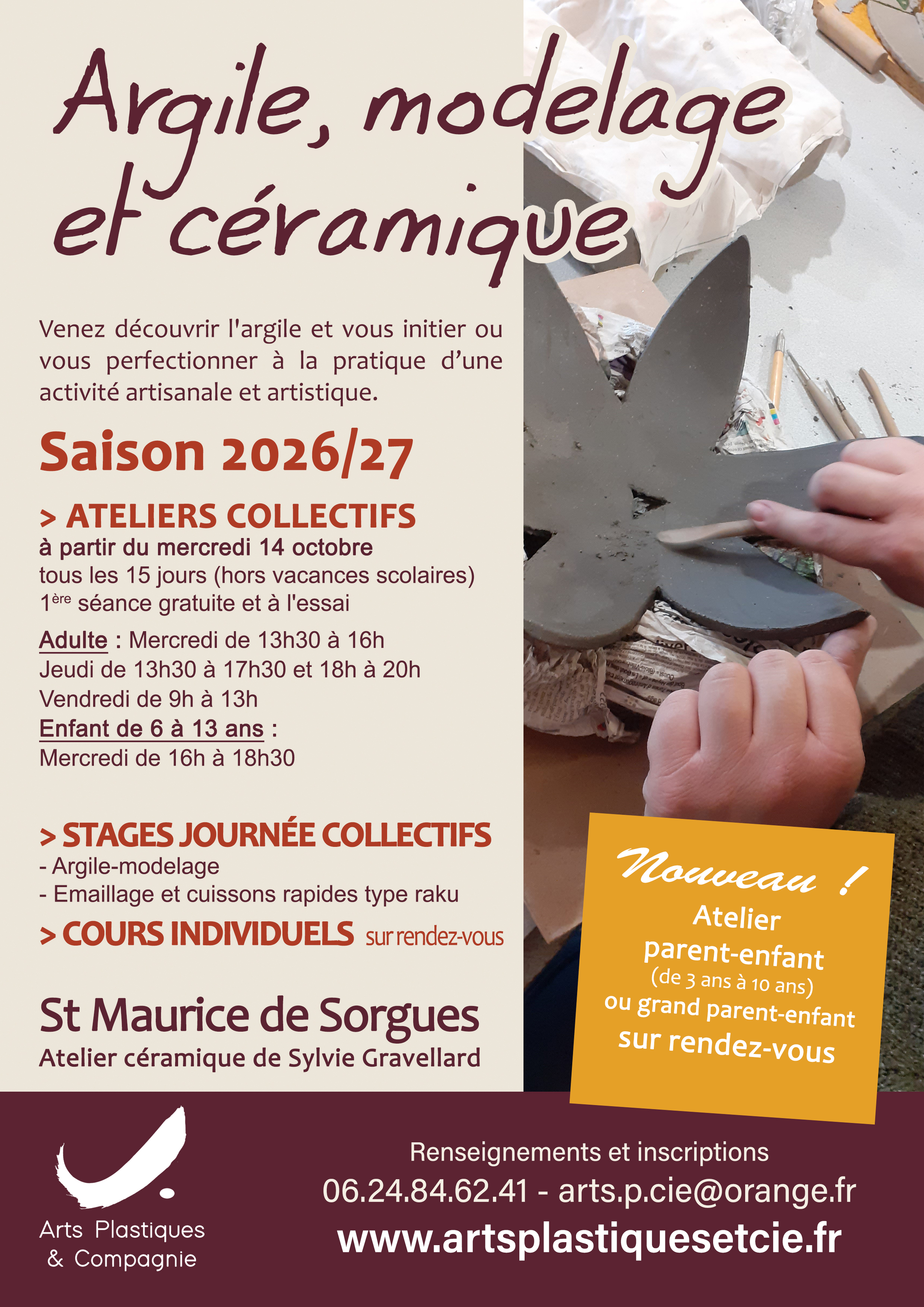 Affiche ateliers rentre20 26