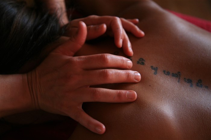Dos tatoue
